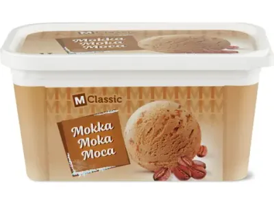 M-Classic · Glace en bac · Moka 1l