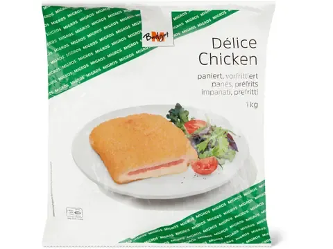M-Budget · Délice Chicken · panés 1kg