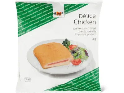 M-Budget · Délice Chicken · panés 1kg