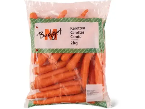 M-Budget · Carottes 2Kg