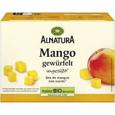 Alnatura · Mangue · Bio, en dés, non sucré 300g