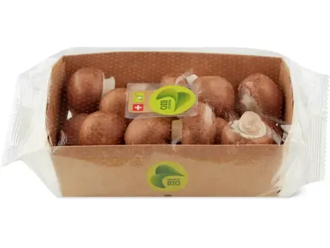 Champignons de Paris · Bio, bruns 250g