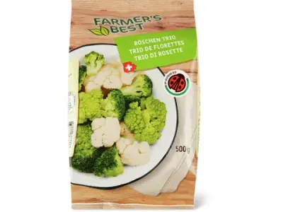 Farmer's Best · Trio de florettes · IP-SUISSE 500 g