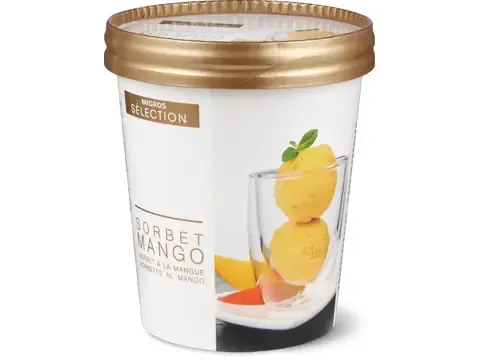 Sélection · Glace en pot · Sorbet à la mangue 450ml