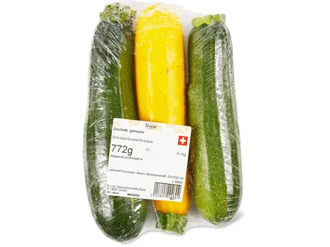 Courgettes · mélangées 1Kg