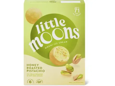 Little moons · Mochis · Pistache 6 x 32 g