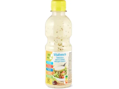 Sauce à salade · aha!, Vitafrench, sans gluten, sans lactose 270ml