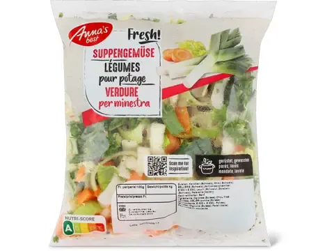 Anna's Best · Légumes pour pot-au-feu · prétranchés 250g