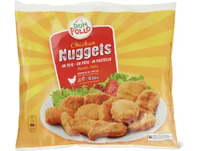 Don Pollo · Nuggets de poulet · en pâte 750g