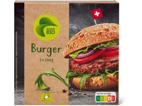 Burger · Bio 2 x 100g