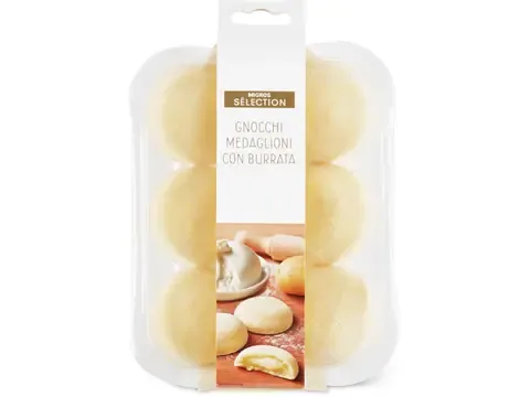 Sélection · Gnocchi · Medaglioni con burrata 200g