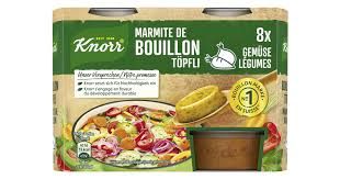 Knorr · Marmites de bouillon de légumes 8x28g