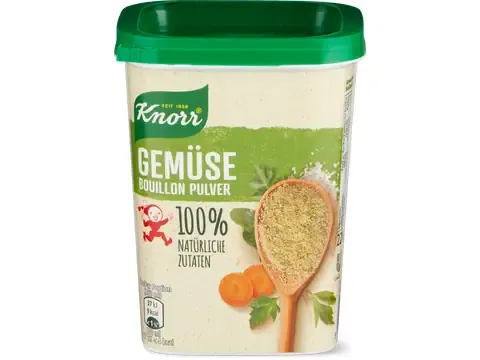 Knorr · Bouillon de légumes · 100% d’ingrédients naturels, végétalien 228g