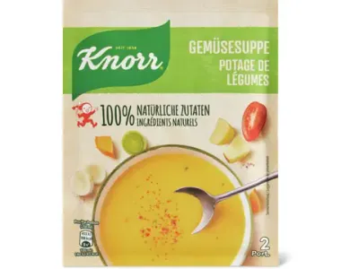 Knorr · Potage de légumes · 100% d’ingrédients naturels