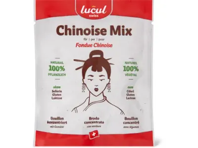 Lucul · Chinoise Mix · Bouillon concentré avec légumes, 100% naturel et végétal 47g
