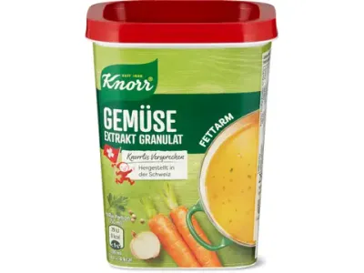 Knorr · Fond de légumes · pauvre en graisse 250g
