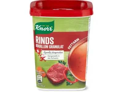 Knorr · Bouillon de bœuf · pauvre en graisses 240g