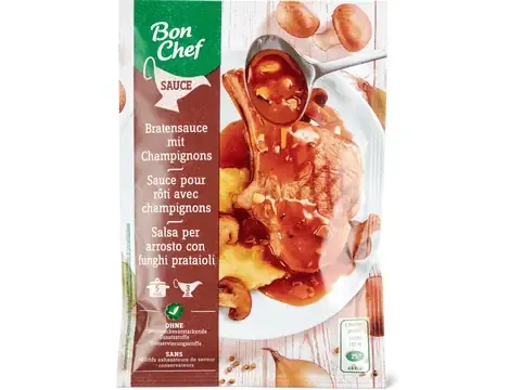 Bon Chef · Sauce pour rôti avec champignons 40g