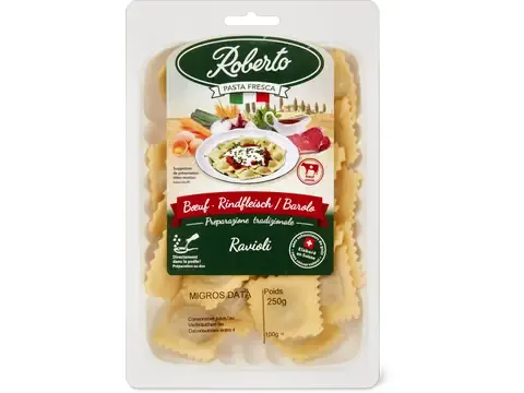 Roberto · Ravioli Bœuf Barolo 250g