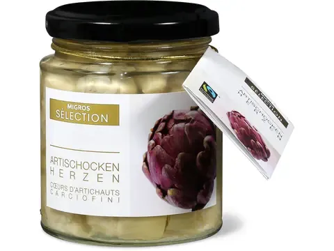 Sélection · Cœurs d’artichauts 130g