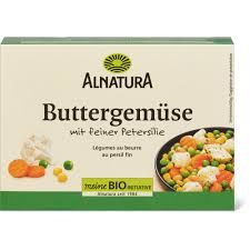 Alnatura · Légumes au beurre · Bio, au persil fin 300g