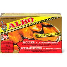 Albo · Moules · à la sauce marinade 115g