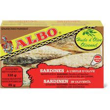 Albo · Sardines · à l’huile d’olive 85g