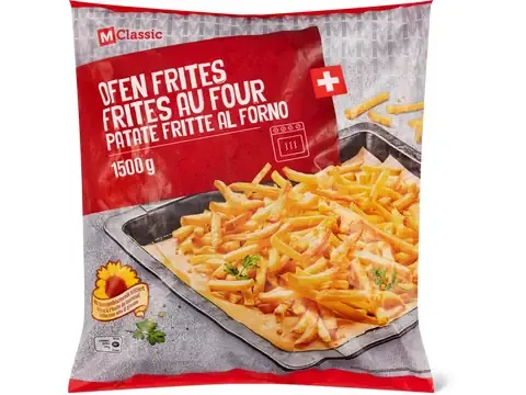 M-Classic · Frites au four · sans gluten 1.5kg
