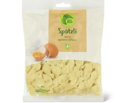 Spätzlis · Bio, aux œufs 300g