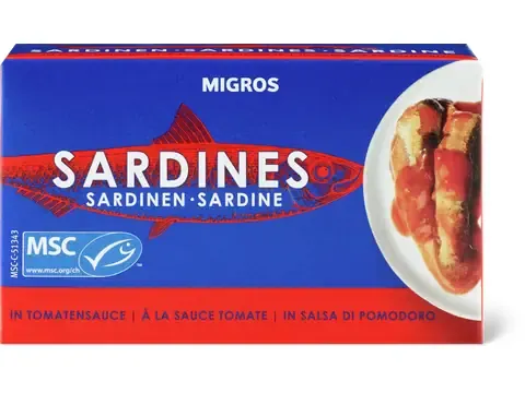 Sardines · à la sauce tomate 125g