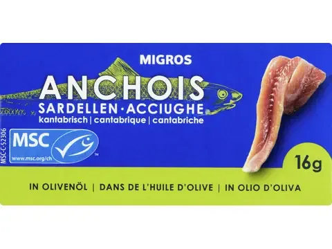 Anchois · Anchois de la mer 16g