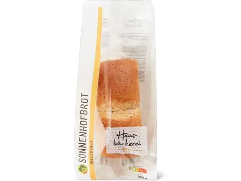 Hausbäckerei · Pain de ferme soleil · Bio, farine blanche 400g