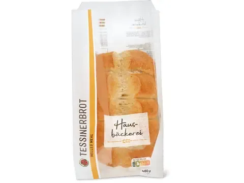 Hausbäckerei · Pain tessinois · IP-SUISSE, farine blanche 400g