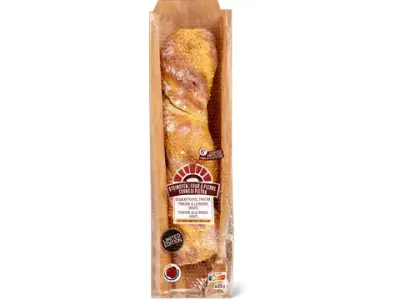 Four à pierre · Twister à la patate douce · IP-SUISSE, Farine claire 400g
