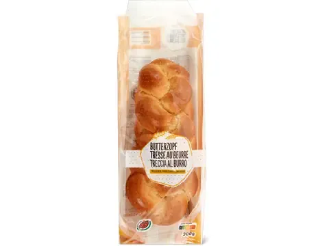 Tresse au beurre · IP-SUISSE, Farine claire 300g