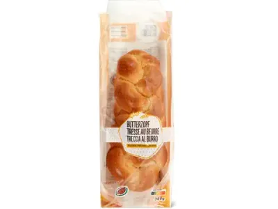 Tresse au beurre · IP-SUISSE, Farine claire 300g