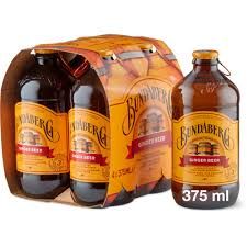 Bundaberg · Ginger Beer · sans alcool 4x375ml
