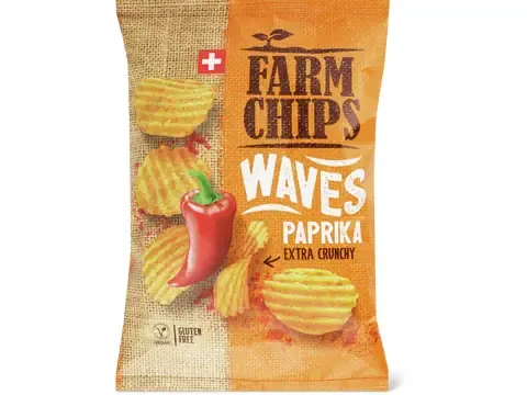 Farm Chips · Paprika · sans gluten 175g