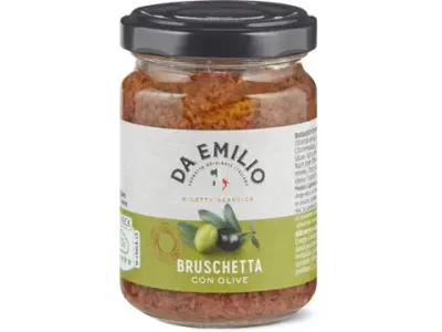 Da Emilio · Bruschetta · aux olives 130g