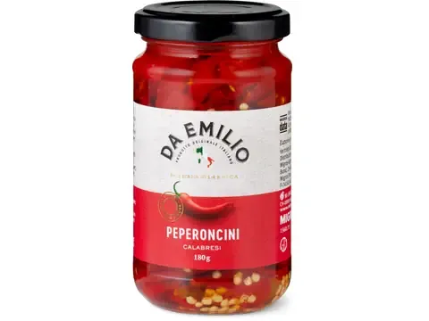 Da Emilio · Peperoncini · calabresi 100g