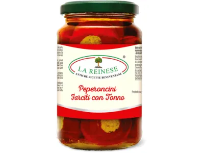 La Reinese · Peperoncini farciti al tonno 200g