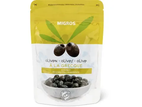 Oliven à la Grecque · dénoyautées 120g