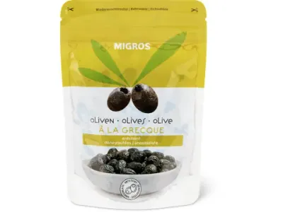 Oliven à la Grecque · dénoyautées 120g