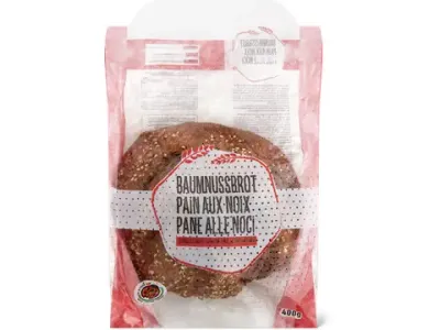 Pain aux noix · IP-SUISSE, Farine foncée 400g