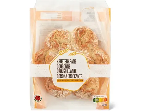 Couronne croustillante · IP-SUISSE, Farine claire 320g