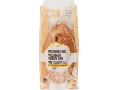 Pain de pommes de terre · IP-SUISSE, aux noix, farine claire 350g