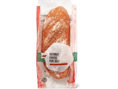 M-Budget · Pain bis · IP-SUISSE, Farine foncée 500g