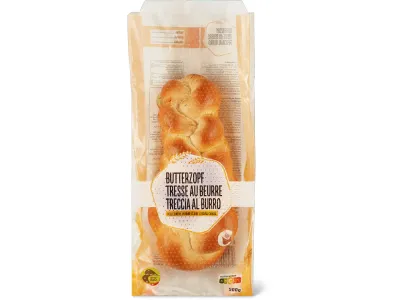 Tresse au beurre · Bio, Farine claire 500g