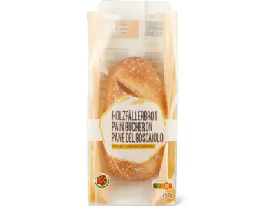 Pain bûcheron · IP-SUISSE, farine claire 250g