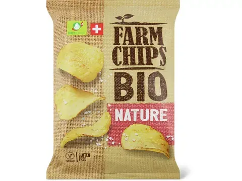 Farm Chips · Nature · Bio, sans gluten 140g